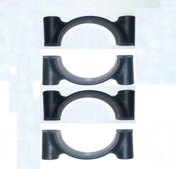25mm plastic clamps