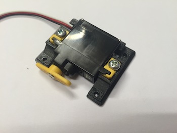 3DPrototyping - Basetta per servi D60 DYMOND - SS1816 TOPMODEL - Nr. 2 Pezzi - NERA