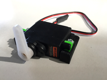 3DPrototyping - Basetta per servi  MS2810 MG TOPMODEL  - Nr. 1 Pezzo - NERA