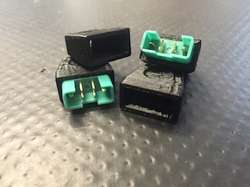 3DPrototyping - Cover per  MPX Femmina - NERO