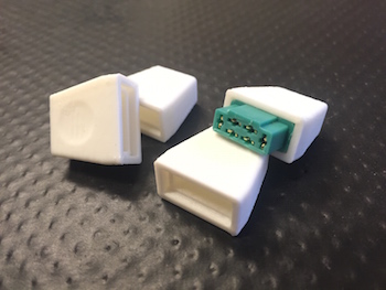 3DPrototyping - Cover per  MPX Maschio - BIANCO