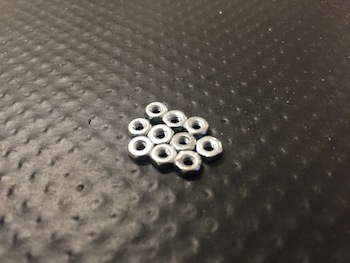 3DPrototyping - Kit dadi  M 2,5x10