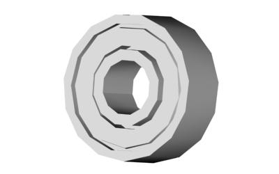 Ball bearing 4x10x4