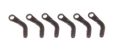Ball link angular 2.5 mm (6 pieces)