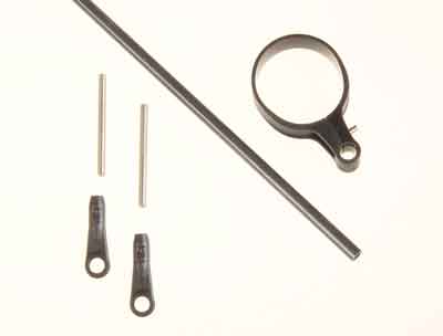 Carbon control rod for tail LOGO 600-3D