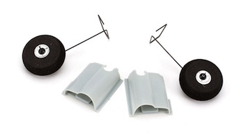 Carrello di atterraggio principale: Ultra-Micro P-40 Warhawk