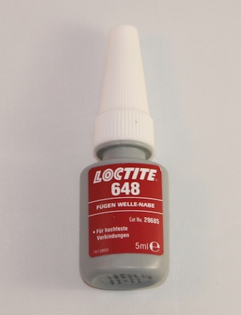Colla per pignoni Loctite 648 