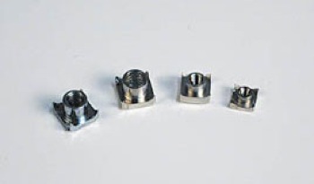 Dado di fissaggio a griffa quadrato M 3.5