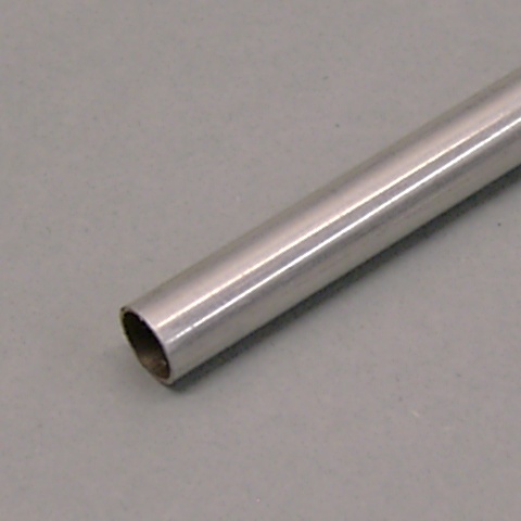 Duralluminio - Tubo Sezione Tonda mm.  5.4 x  4.6 x 1000