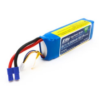 E-Flite - Lipo 3000 mAh 11,1 V - 30C 12AWG EC3