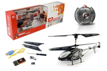 ELICOTTERO C7 3 CANALI INFRAROSSI  CON TELECAMERA RTF