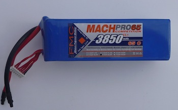 FMC - MACHPRO 3850 mAh 6S - 22,2 V 65 C