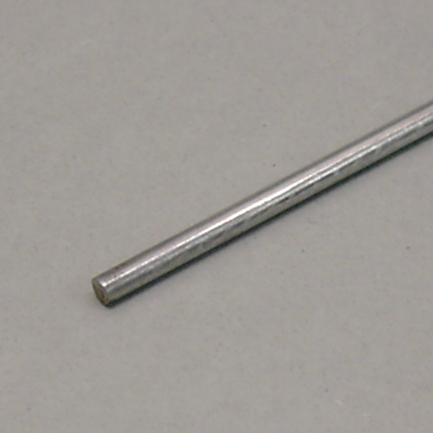 Ferro Zincato - Tondino mm.  1.5 x 1000