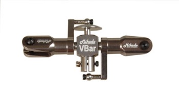 Flybarless rotor head for 450 size helicopter