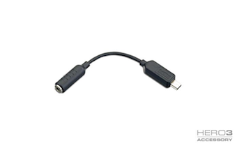 GOPRO - 3,5mm CABLE - Adattatore jack da 3.5mm per microfono 