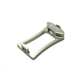 Gancio Bilanciamento TX per JR X3810-9X-9XII-10S-10X-12X-DSX7- DSX9- DSX12-DX7-DX8-FF9 - TI-SILVER