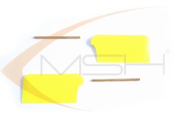 Gorilla paddles gialli