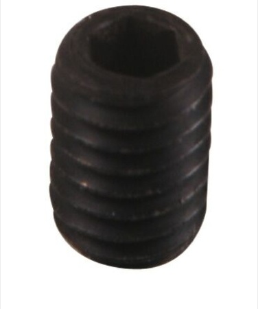 Grano testa piana incassata esagonale  M4x6 mm 