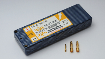 HYPERION  SWIFT 4000 mAh RACE HARDPACK 2s1p - 7.4 V  27 C