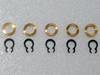 KIt ricambio seger e rondelle per motori serie Z-3013 - Z3025