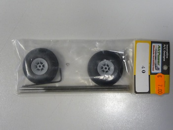 Kit gambe carrello completo ø 3 mm