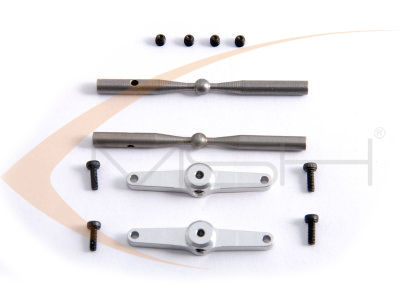 Metal flybar control arm