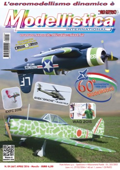 Modellistica . Rivista di modellismo Nr. 4 Aprile 2016