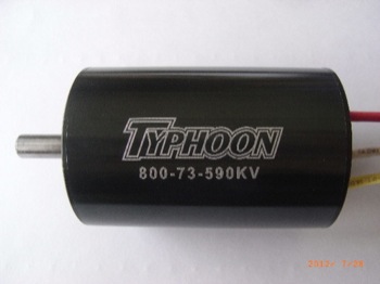 Motore brushless HET 800/73-400