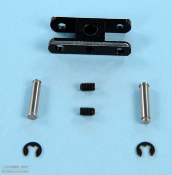 Porta pale ad H 20 mm +5° Ø 4MM