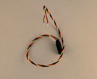 Prolunga per servocomando con connettore Femmina - L=30 cm.