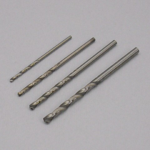 Punte Elicoidali HSS 1.5 - 2 - 2.5 - 3 mm.