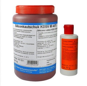 R&G - Silicone ELASTOSIL® M 4470 + Catalizzatore 40 (heat resistant) 250 g