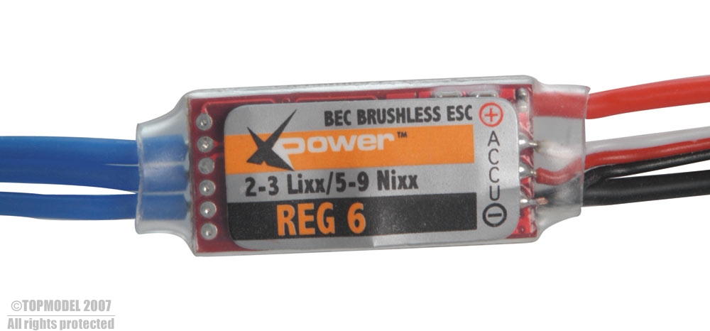 Regolatore brushless XREG6