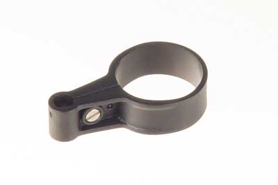 Rudder control guide for 20mm tailboom