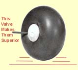 Ruota Balloon Trexler 32 mm - confezione 2 pz.