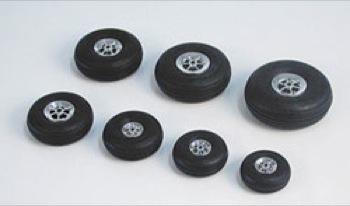 Ruota super leggera con pneumatico in gomma 68 mm