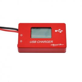 Secraft - Caricabatteria USB  7.4v~22.2V - RED