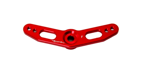 Squadretta Doppia Curva V1-FUTABA- Foro=M2 40mm - RED