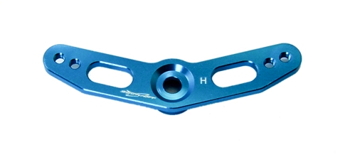 Squadretta Doppia Curva V1-HITEC- Foro=M2 40mm - BLUE