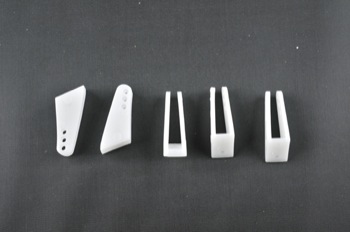 Squadretta parti mobili uniball WHITE - H = 25 mm.