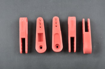 Squadretta per tirante uniball  MAXI per servi  MULTIPLEX - L= 52,5 mm.