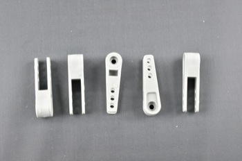 Squadretta per tirante uniball per servi GRAUPNER - L= 38,8 mm.