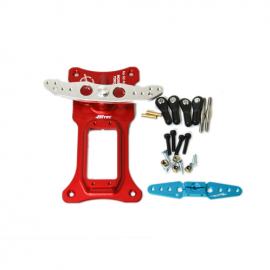 Supporto Push Pull V2 1 Servo - L=76/89 mm.  F=M3 per HS-M7990TH - HS-M7980TH 