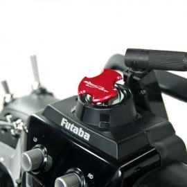 Tappo copri foro antenna V2 per TX FUTABA  e JR - RED
