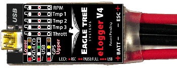 Telemetria Micro Power e LOGGER V4 100A  SENSORE RPM80V