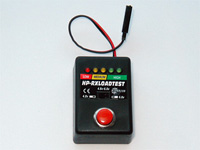 Tester di controllo sotto carico delle batterie RX