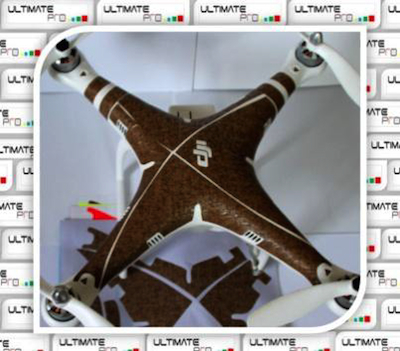 ULTIMATEPROCY - DESERT SAND Design Decal Sticker - Wrap Skin per Serie DJI Phantom