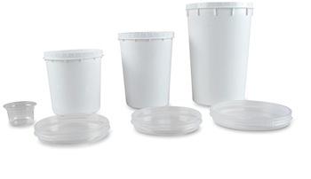 Vaschetta per miscelazione collanti bicomponenti e resine bianca 365ml 10 pz.