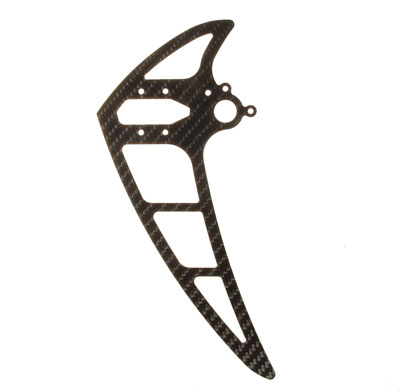 Vertical stabilizer for carbon tail case LOGO 500