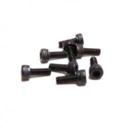 Viti a Brugola per servocomandi  M2,6x8 mm.
